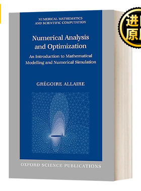 数字分析与最优化 英文原版 Numerical Analysis and Optimization 数学建模与数值模拟简介 英文版 进口英语原版书籍