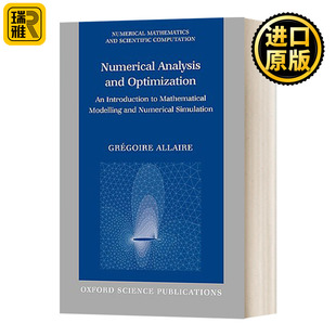 数字分析与最优化 英文原版 Numerical Analysis and Optimization 数学建模与数值模拟简介 英文版 进口英语原版书籍