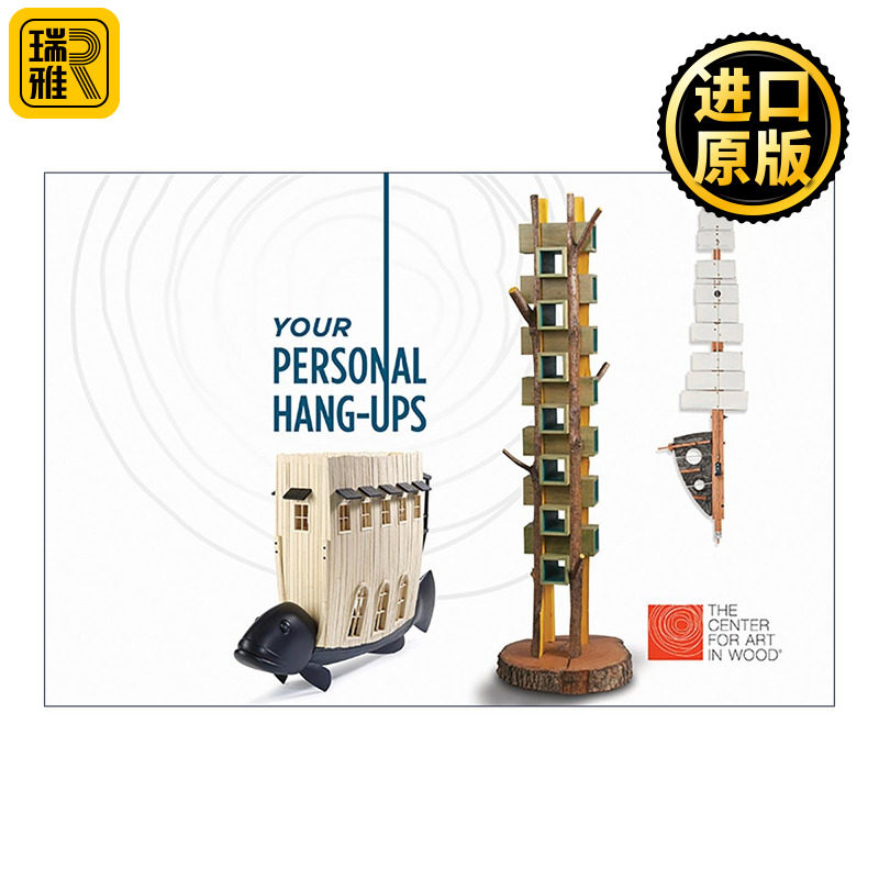 英文原版 Your Personal Hang-ups 你的个人架子 木材工艺雕塑作品集 衣架 壁挂 精装摄影艺术图册 英文版 进口英语原版书籍