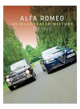 英文原版 Alfa Romeo 阿尔法·罗密欧 意大利著名豪华汽车制造商1910-2010年插图史 精装 英文版 进口英语原版书籍