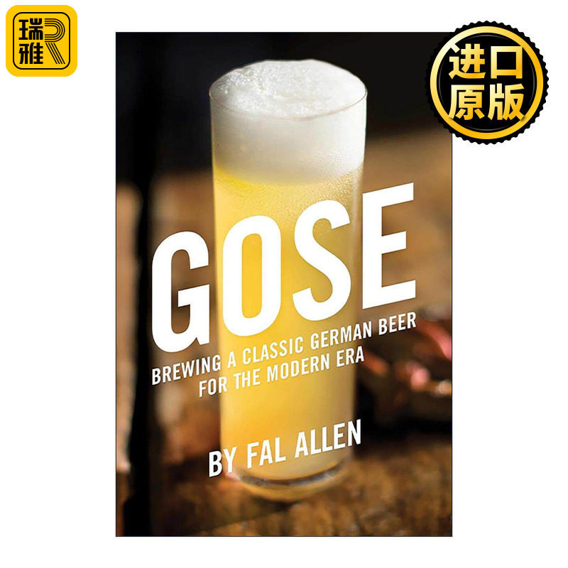 英文原版 Gose 古斯啤酒 酿造现代时代的经典德国啤酒 英文版 进口英语原版书籍
