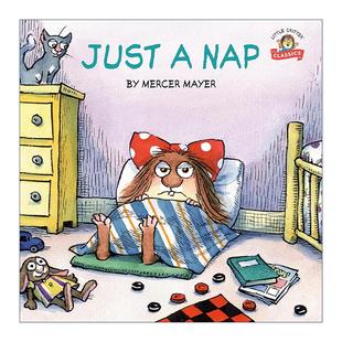 英文版 书籍 Nap 小毛人小怪物系列 睡个午觉 Critter Little 进口英语原版 英文原版 儿童睡前故事绘本 Just