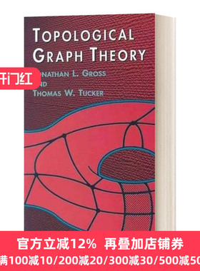 英文原版 Topological Graph Theory 拓扑图论 多佛数学书籍 重印版 英文版 Jonathan L. Gross 进口英语原版书籍
