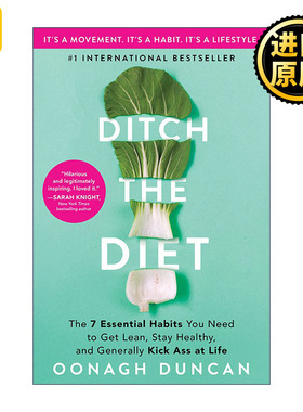 英文原版 Ditch the Diet 放弃节食 培养健康生活习惯 减肥指南 著名健身教练Oonagh Duncan 英文版 进口英语原版书籍