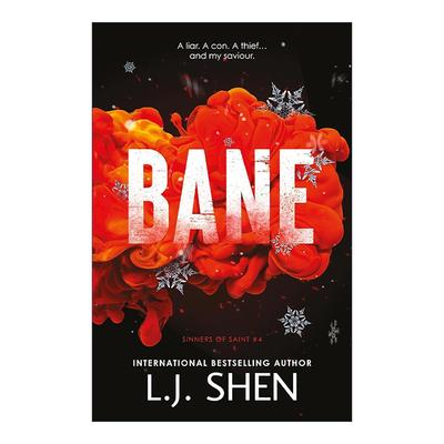 英文原版 Bane 灾星 北美晋江浪漫爱情小说 Sinners of Saint系列 4 英文版 进口英语原版书籍