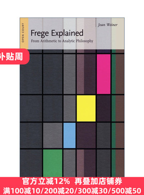 正版 Frege Explained 英文原版 进口英语书籍