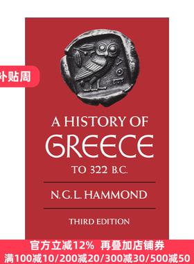 A History of Greece to 322 BC 公元前322年以前的希腊历史