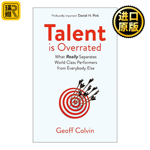 英文原版 Talent is Overrated 天才源自刻意练习 通向成功的高效学习法 第二版 杰夫·科尔文 Geoff Colvin 英文版 进口英语原版