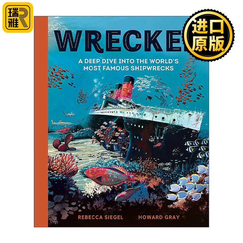 英文原版 Wrecked 沉船 探索世上著名沉船事故 儿童科普百科读物精装 英文版 进口英语原版书籍