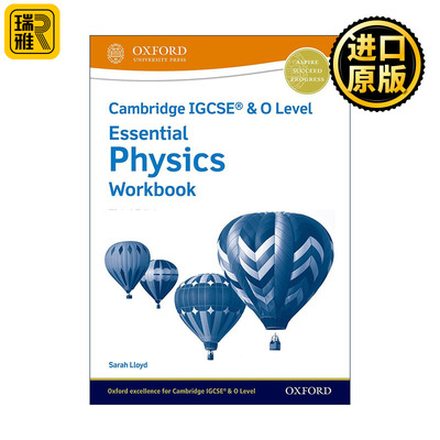 英文原版 New Cambridge IGCSE & O Level Essential Physics Workbook 牛津剑桥国际考试教材 物理练习册 第三版 进口英语书籍