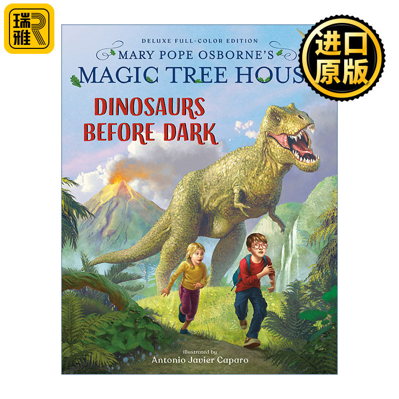 Magic Tree House Deluxe Edition: Dinosaurs Before Dark 神奇树屋 恐龙谷大冒险 恐龙谷历险记 精装豪华版