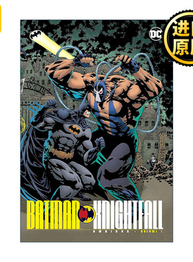 Batman: Knightfall Omnibus Vol. 1 蝙蝠侠 骑士陨落 精选集 卷一 精装新版 DC漫画 Chuck Dixon