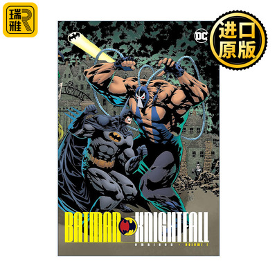 Batman: Knightfall Omnibus Vol. 1 蝙蝠侠 骑士陨落 精选集 卷一 精装新版 DC漫画 Chuck Dixon
