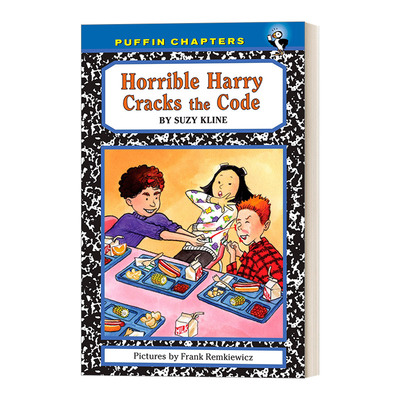 英文原版 Horrible Harry 21: Horrible Harry Cracks the Code 可怕的哈里系列21 儿童章节桥梁书 Suzy Kline 进口英语原版