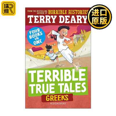 英文原版 Terrible True Tales Greeks 槽糕又真实的故事 希腊人 Terry Deary 英文版 进口英语原版书籍