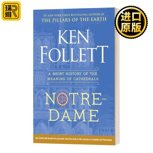 现货英文原版 Notre-Dame 巴黎圣母院 精装 英文版 Ken Follett 纯全英文版正版原著进口英语书籍