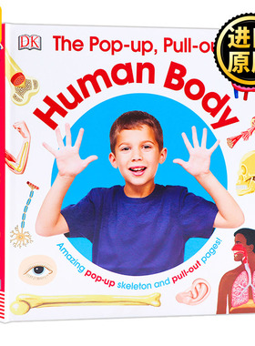 正版 The Popup, Pullout Human Body DK趣味立体百科 人体