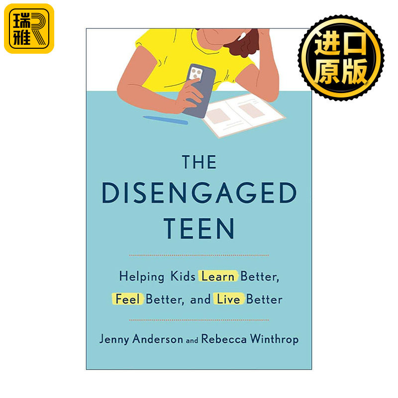 英文原版 The Disengaged Teen 无所事事的青少年 心理健康 育儿指南 教育 精装 Jenny Anderson 英文版 进口英语原版书籍