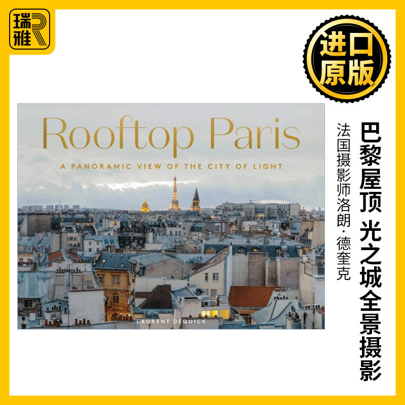 巴黎屋顶光之城全景摄影