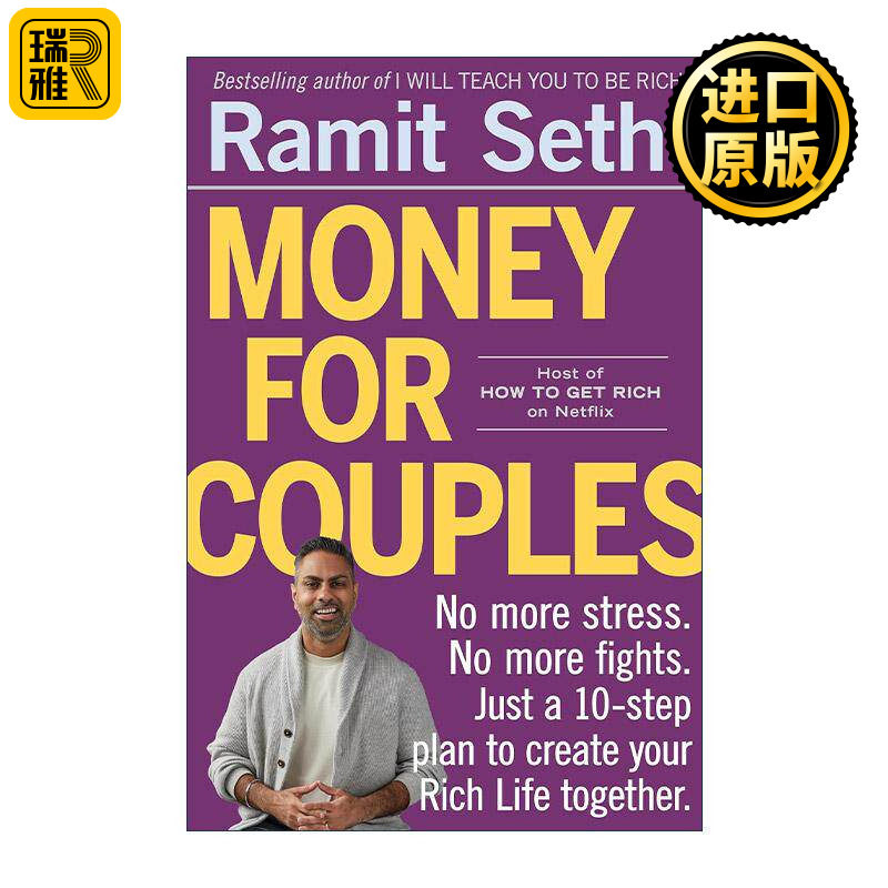 英文原版 Money for Couples 夫妻理财 为期六周的计划 共同建立你的富裕生活 我来教你变富作者Ramit Sethi新作 进口英语原版书籍