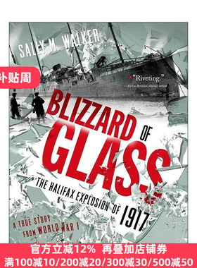 英文原版 Blizzard of Glass The Halifax Explosion of 1917 英文版 进口英语原版书籍