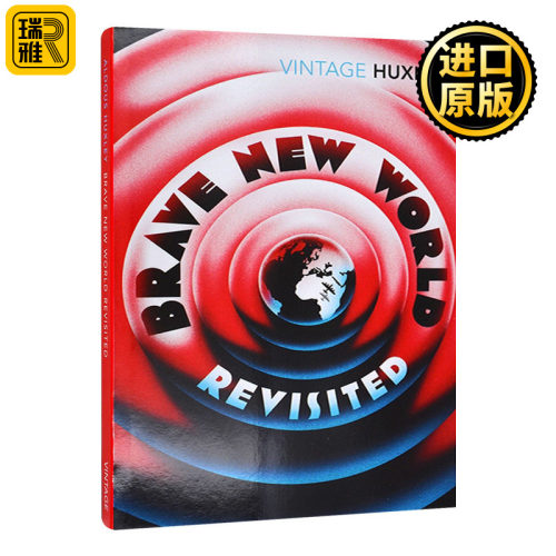 重返美丽新世界 Vintage经典 英文原版小说 Brave New World Revisited 赫胥黎 英文版 Aldous Huxley 进口英语原版书籍