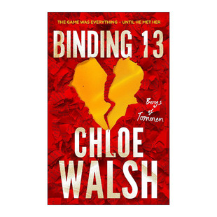 英文原版 Binding 13  托曼男孩1 The Boys of Tommen 北美晋江浪漫爱情小说 Chloe Walsh 英文版 进口英语原版书籍