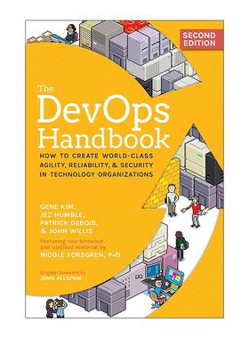 英文原版 The DevOps Handbook 实践指南DevOps 第2版 英文版 进口英语原版书籍