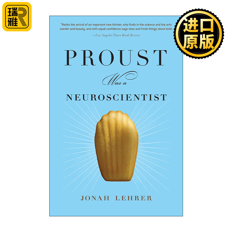 英文原版 Proust Was a Neuroscientist 普鲁斯特找到了记忆的秘密 英文版 进口英语原版书籍