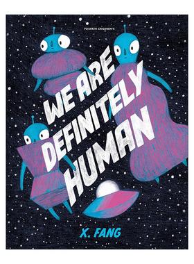 英文原版 We Are Definitely Human 我们绝对是人类 精装幽默治愈绘本 英文版 进口英语原版书籍