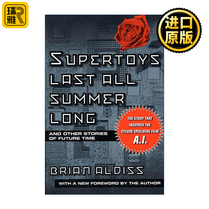 英文原版 Supertoys Last All Summer Long 玩转整个夏天的超级玩具 人工智能影视剧本 英文版 进口英语原版书籍
