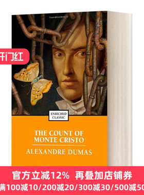 英文原版小说 The Count of Monte Cristo 基督山伯爵  Enriched Classics系列 英文版 Alexandre Dumas 进口英语原版书籍