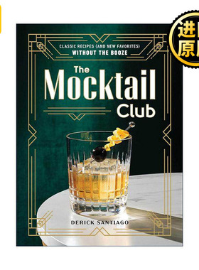 英文原版 The Mocktail Club 无酒精鸡尾酒俱乐部食谱 精装 英文版 进口英语原版书籍