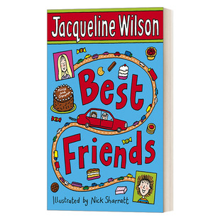 Best Friends 最好的朋友 杰奎琳威尔逊儿童故事书 英文原版儿童小说