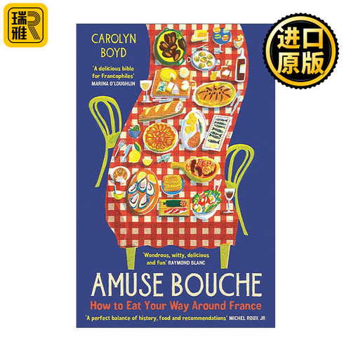英文原版 Amuse Bouche 悦口小食 味蕾上的法国地图 英文版 进口英语原版书籍