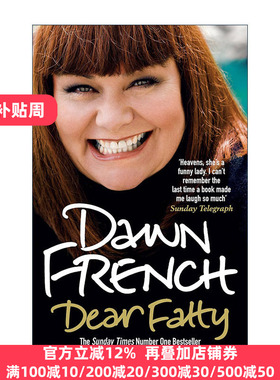 英文原版 Dear Fatty 亲爱的胖胖 英国喜剧剧作家多恩·法郎士自传 英文版 进口英语原版书籍