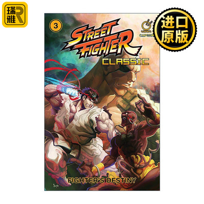 英文原版 Street Fighter Classic Paperback Volume 3 Fighter'S Destiny 街头霸王经典漫画卷三 英文版 进口英语原版书籍