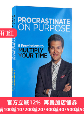 英文原版 Procrastinate on Purpose Rory Vaden