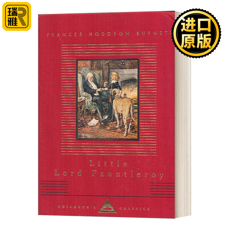 英文原版 Little Lord Fauntleroy 小爵爷 伯内特 Everyman精装版 英文版 Burnett, Frances Hodgson 进口英语原版书籍