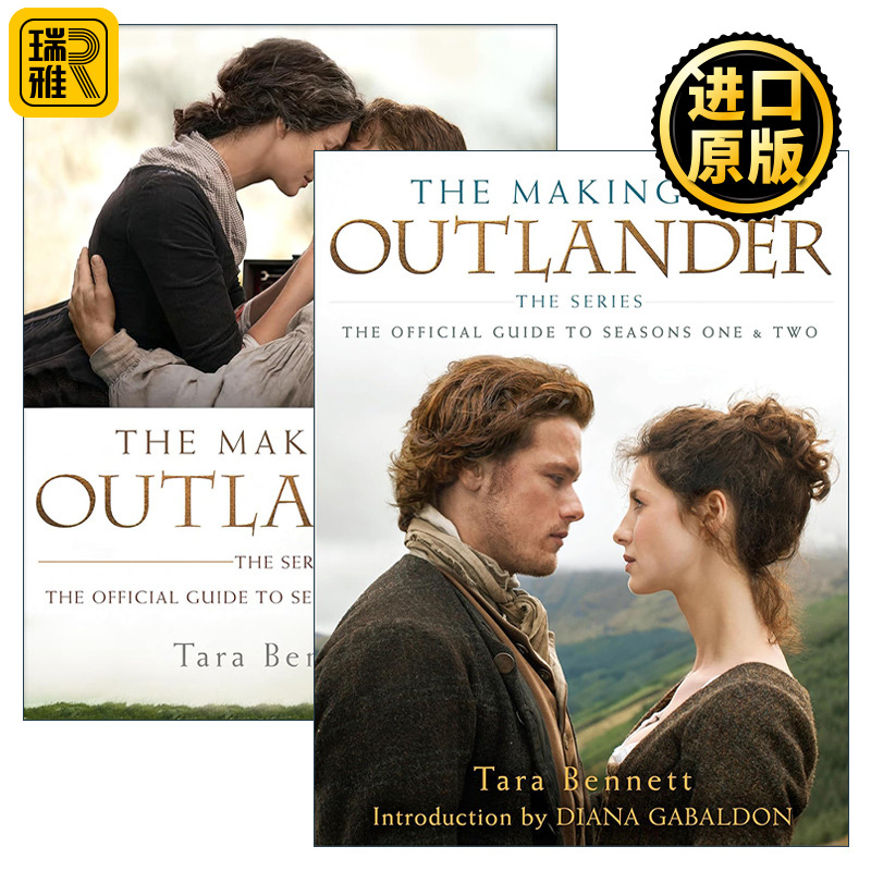 The Making of Outlander 异乡人 古战场传奇 2册 第一到四季官方制作指南 英文原版