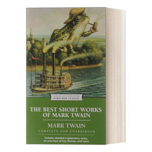 英文原版 The Best Short Works of Mark Twain Enriched Classics