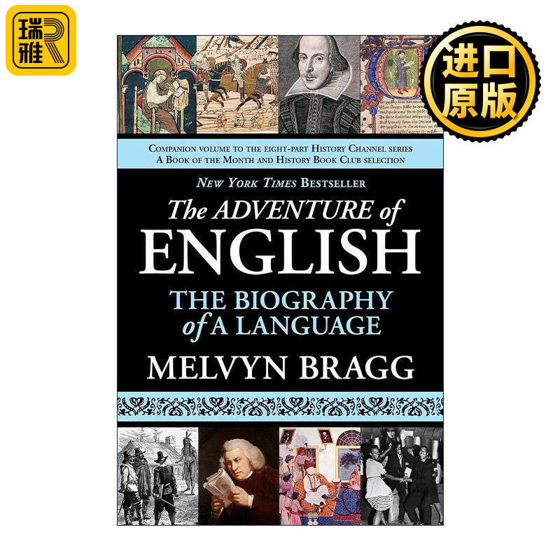 英文原版 The Adventure of English 英语发展史 豆瓣高分纪录片原著 英文版 进口英语原版书籍