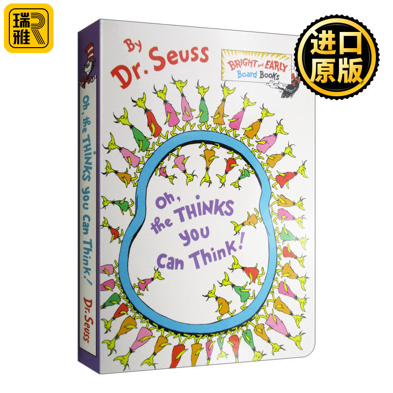 Oh, The Thinks You Can 苏斯博士 英文原版儿童绘本
