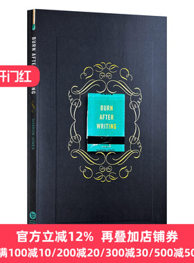 Burn After Writing (Gray) 写完即焚 灰色版 Sharon Jones个人互动日记
