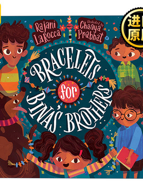 Bracelets for Binas Brothers Chaaya Prabhat 英文原版儿童绘本