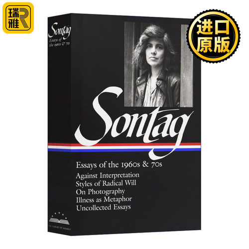 英文原版 Susan Sontag Essays of the 1960s and 70s (LOA #246) 苏珊·桑塔格 20世纪60年代和70年代的散文 精装  进口英语原版