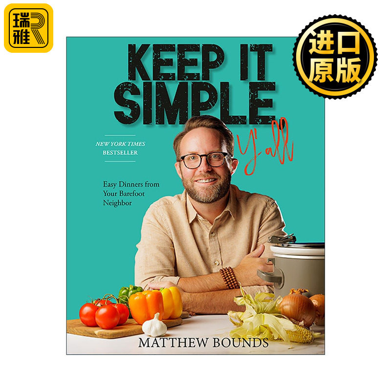 英文原版 Keep It Simple Y'All 简单轻松烹饪指南 美味家常菜食谱 Your Barefoot Neighbor 精装 英文版 进口英语原版书籍