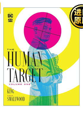 正版 The Human Target Book One 替身标靶 人形标靶 卷一 蝙蝠侠 DC黑标漫画 2023艾斯纳奖 Tom King 英文原版 进口英语书籍