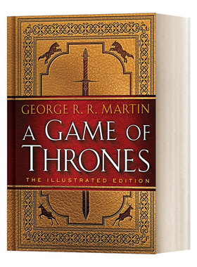 冰与火之歌1 权力的游戏 插图版 20周年纪念版 英文原版 A Game of Thrones 精装 英文版 George R. R. Martin 进口英语书籍