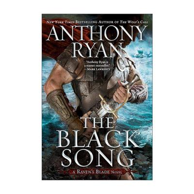 英文原版 The Black Song Raven's Blade 02 渡鸦之刃2 黑歌 奇幻小说 渡鸦之影系列作者安东尼·雷恩 英文版 进口英语原版书籍